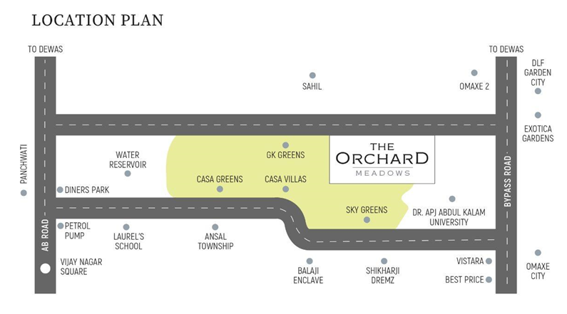 Orchard Meadows Plotting Project in Indore Pic 3